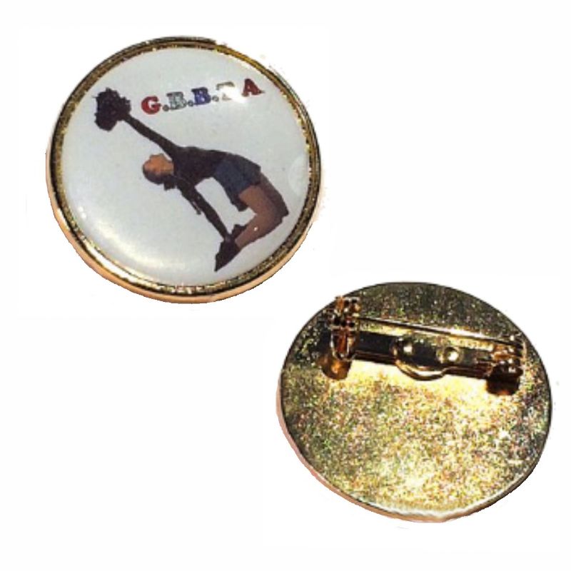 27mm Premium Gold Badge Clasp